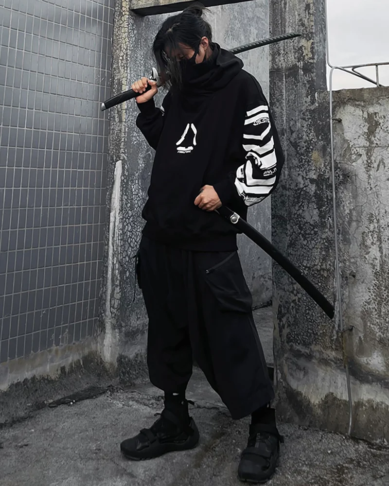 Cyberpunk City Futuristic Sci-Fi Hoodie