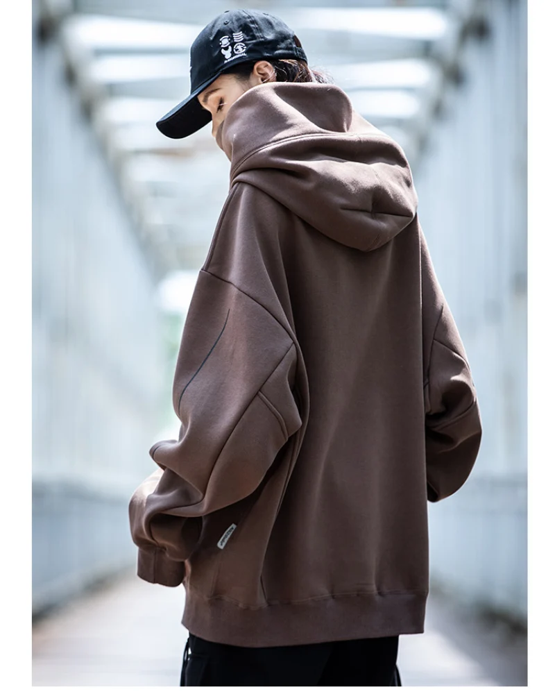 Streetwear Turtleneck Unisex Hoodie