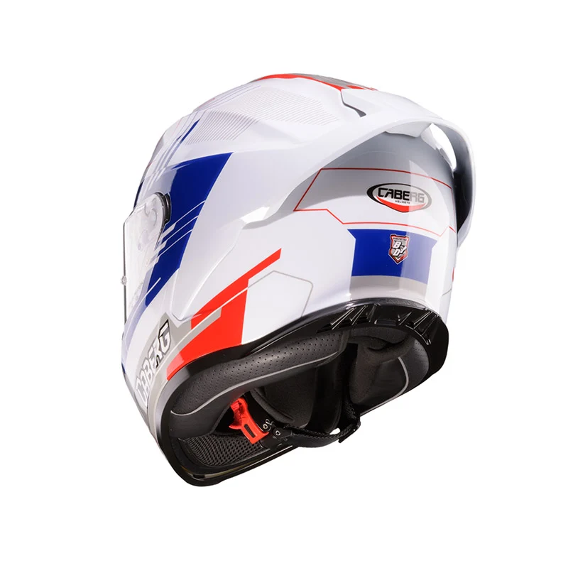 CABERG ROXTER COLT CASCO INTEGRAL BLANCO ROJO AZUL GRIS