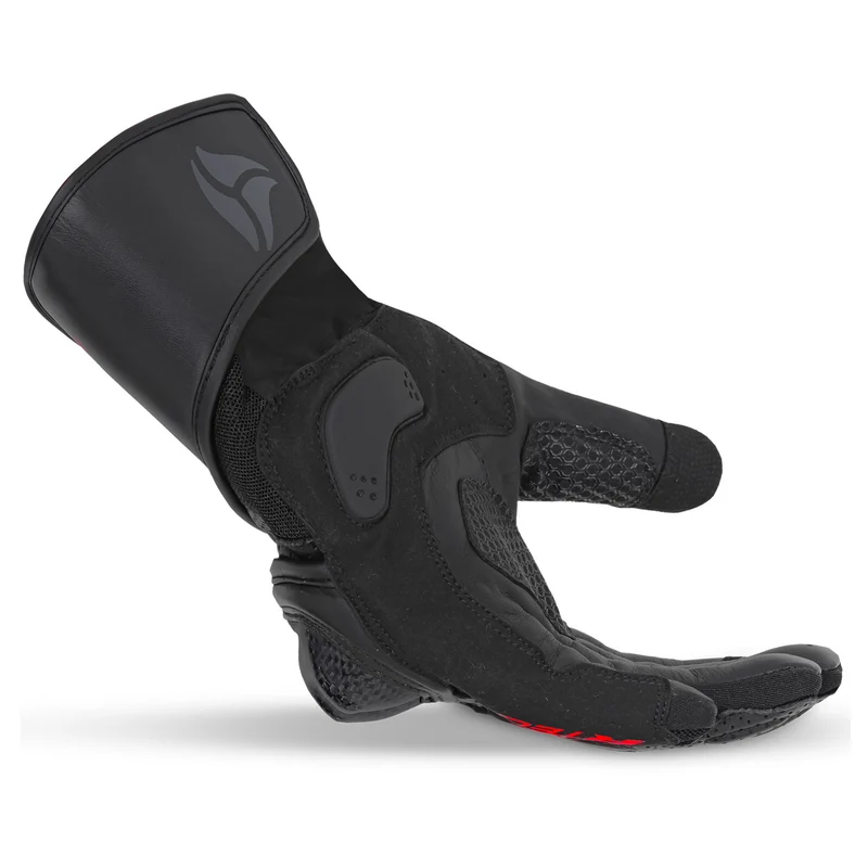 R-TECH PHANTOM PIEL GUANTES DE MOTO HOMBRE NEGRO