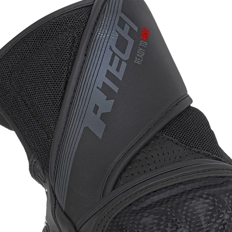 R-TECH PHANTOM PIEL GUANTES DE MOTO HOMBRE NEGRO