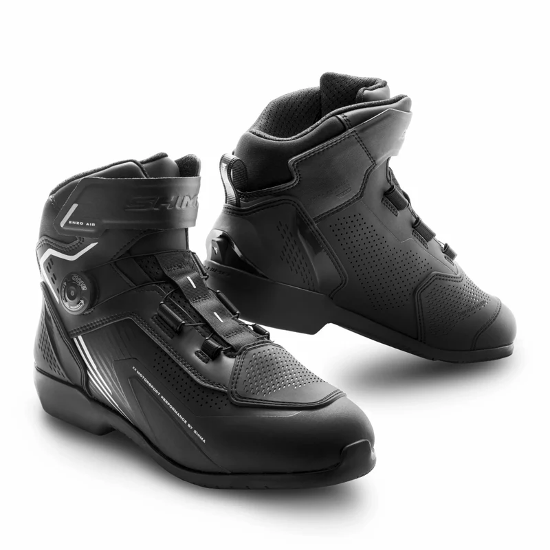 SHIMA ENZO HOMBRE AIR BOTASS NEGRO BLANCO