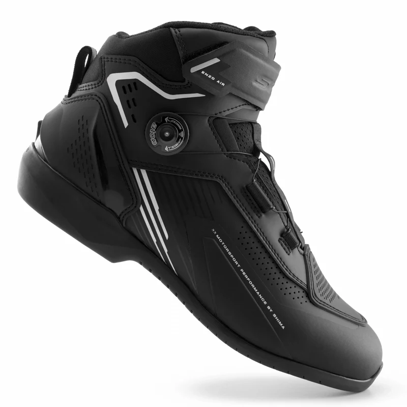 SHIMA ENZO HOMBRE AIR BOTASS NEGRO BLANCO