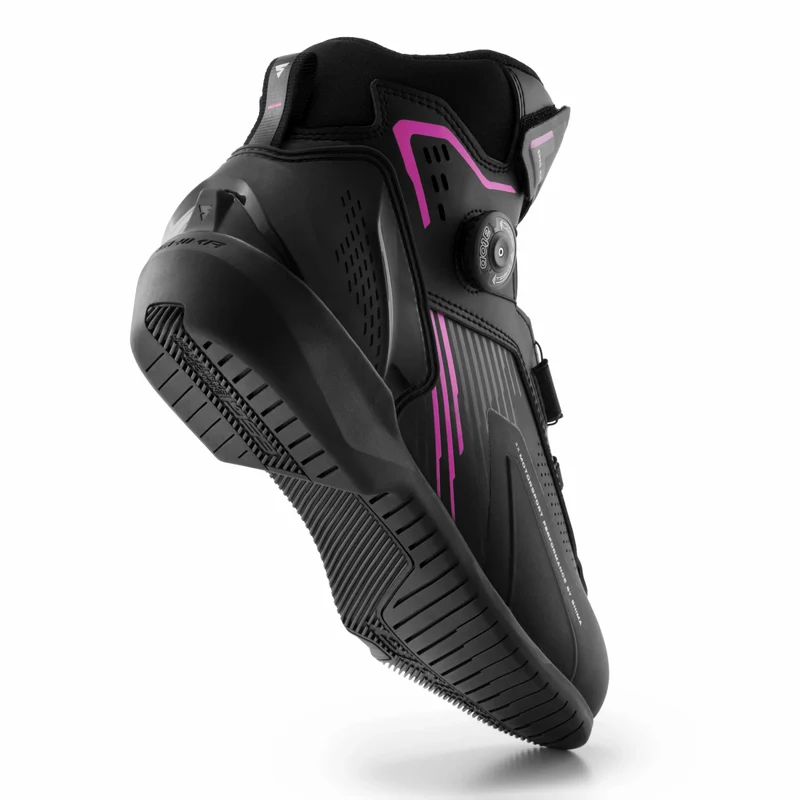 SHIMA ENZO AIR BOTASS MUJER NEGRO ROSA