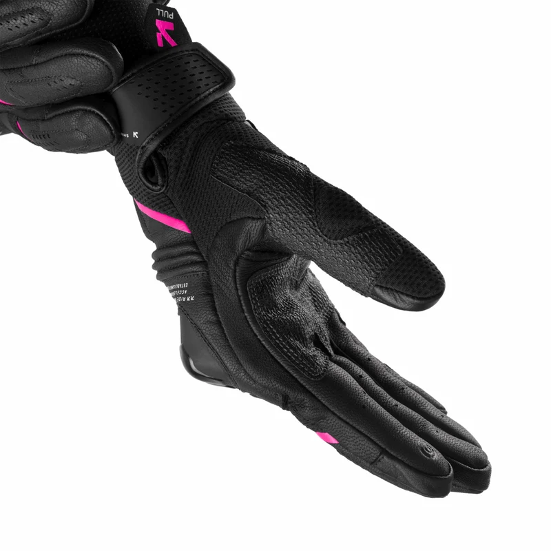 SHIMA SPARK 3.0 GUANTES DE MOTO MUJER NEGRO ROSA