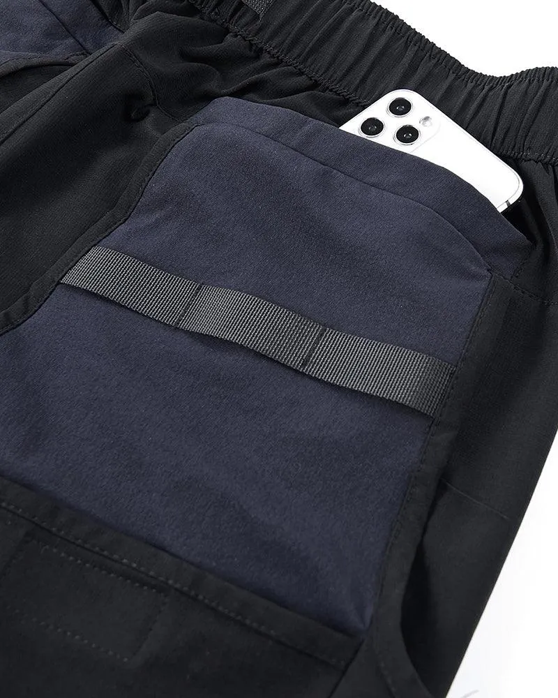Functional Multi-pockets Quick-drying Cargo Shorts
