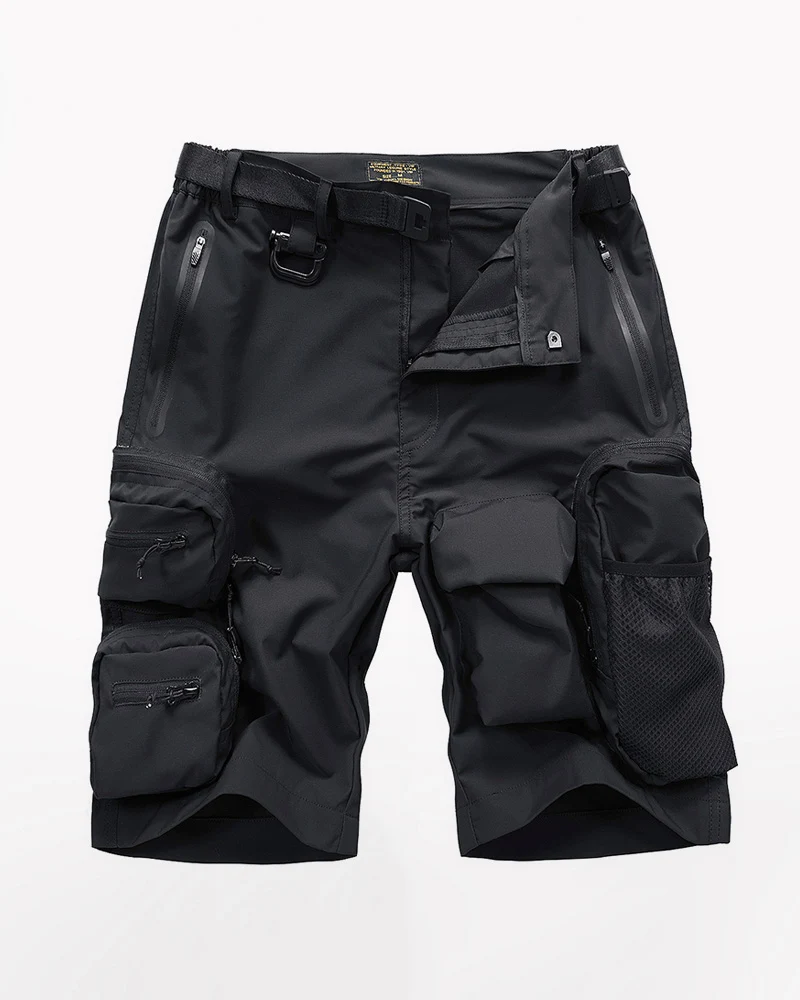 Techwear Backpack Cargo Shorts