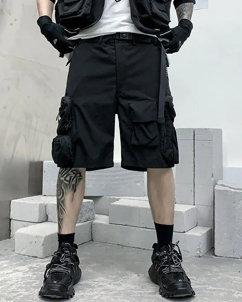 Techwear Backpack Cargo Shorts