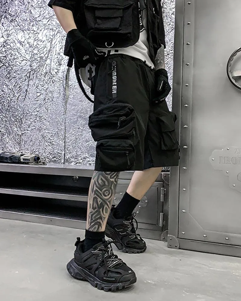 Techwear Backpack Cargo Shorts