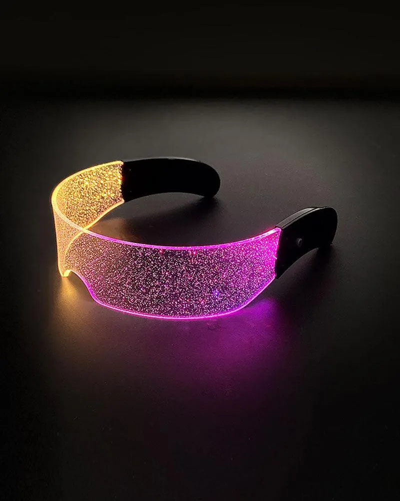 Cyberpunk Party Futuristic Rave Led Glasses