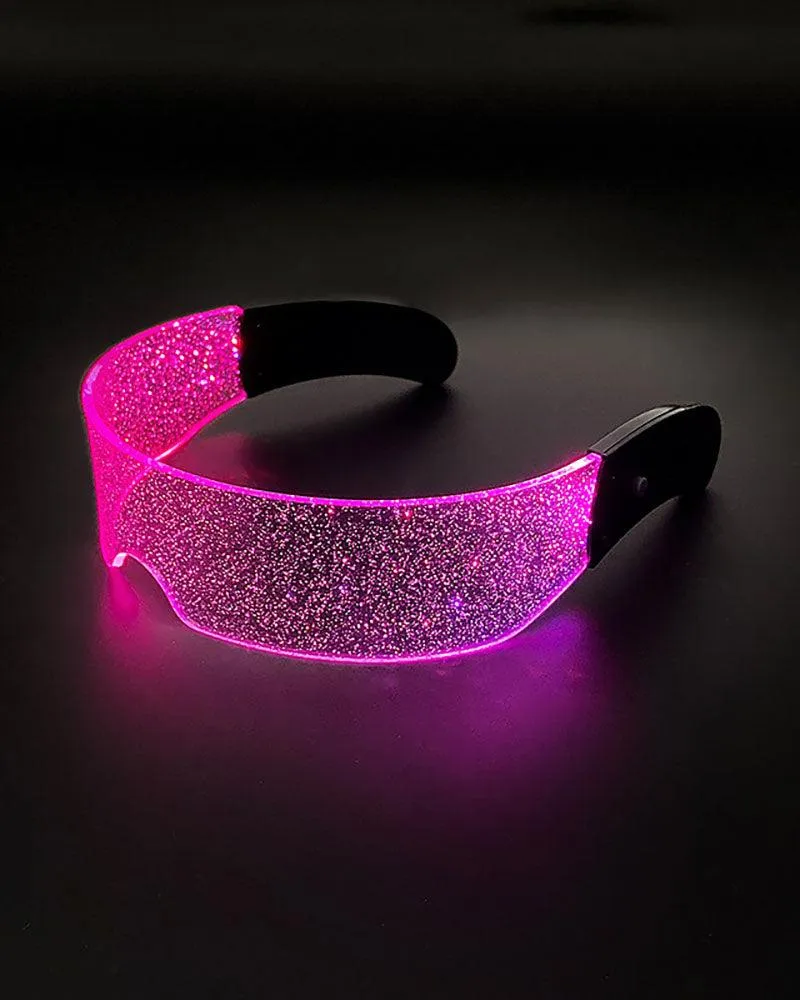 Cyberpunk Party Futuristic Rave Led Glasses