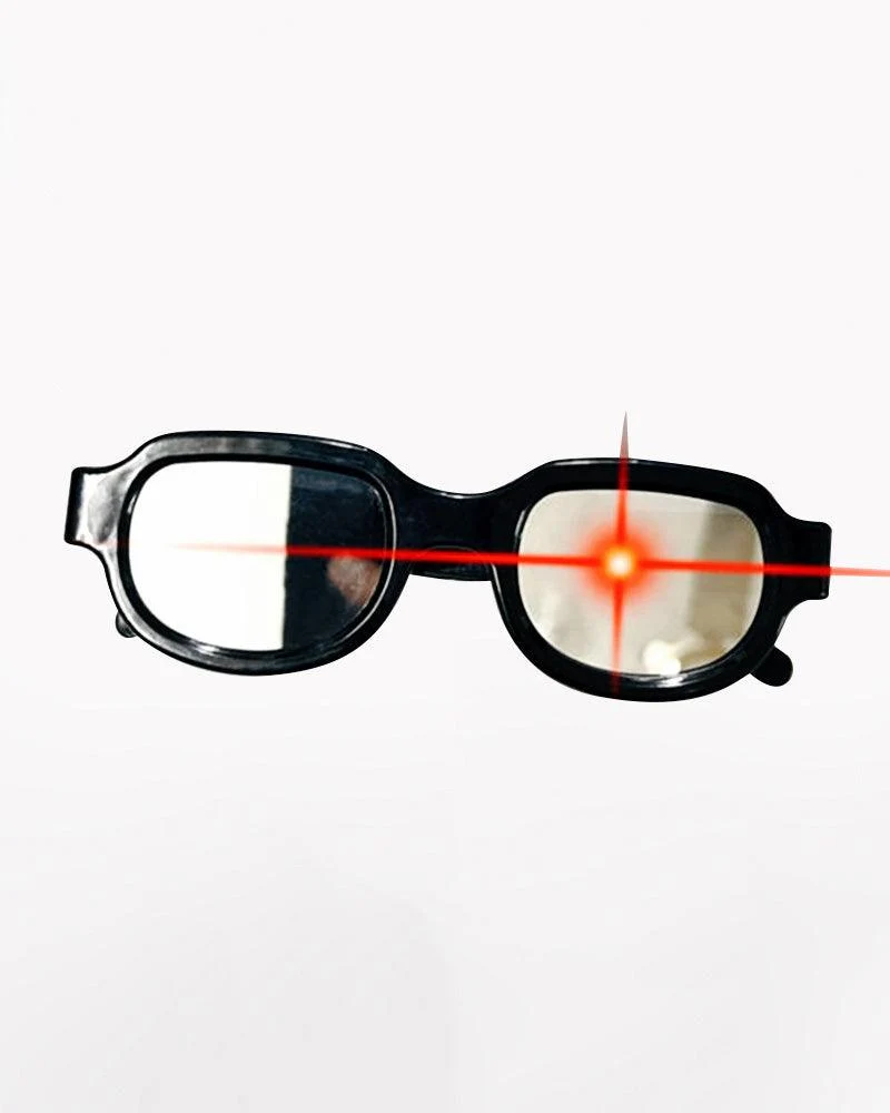 Detective Red Eye LED Glasses