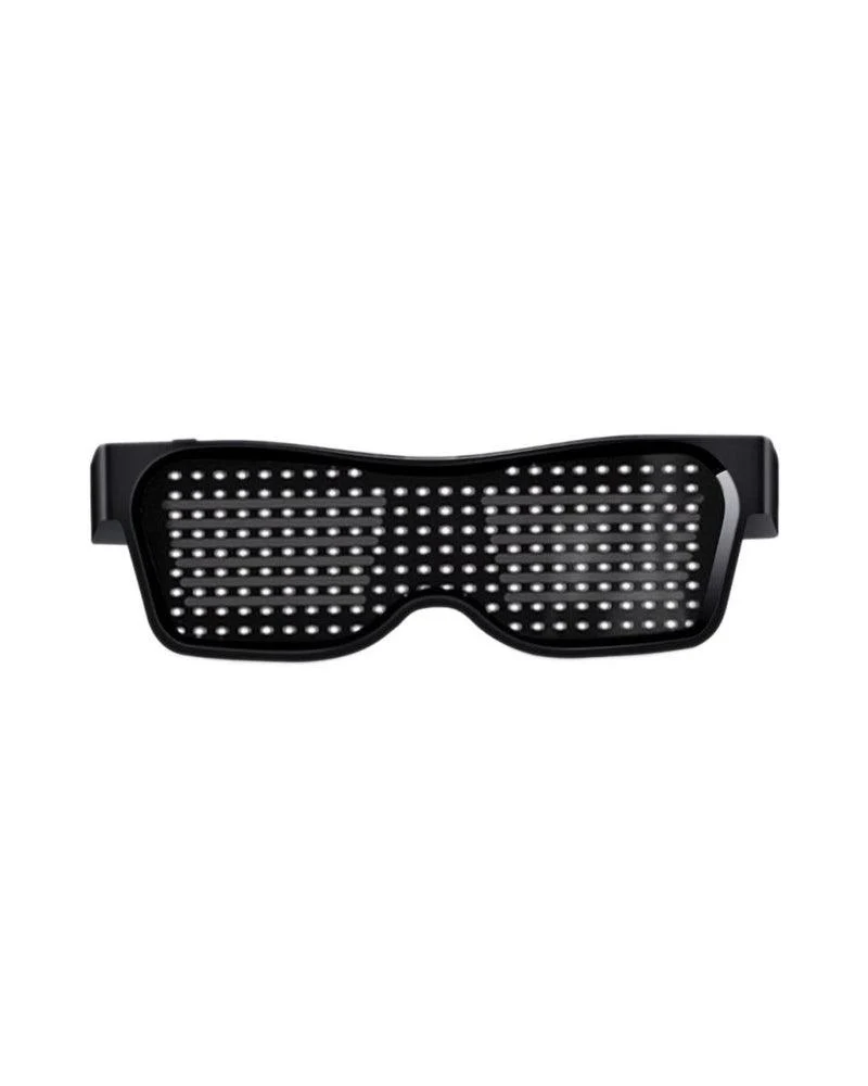 Cyberpunk LED Light Up Glasses ( Customizable Text And Image Available)