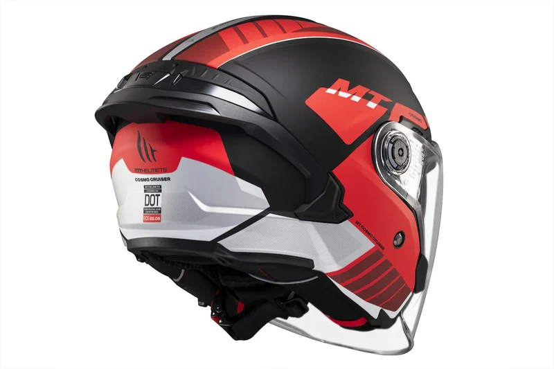 MT COSMO SV CRUISER ABIERTO URBANO PARA MOTO CASCO DE MOTO B5 MATT