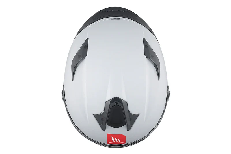 MT TARGO S SOLID INTEGRALES DEPORTIVOS CASCO DE MOTO A12 GRIS BRILLANTE