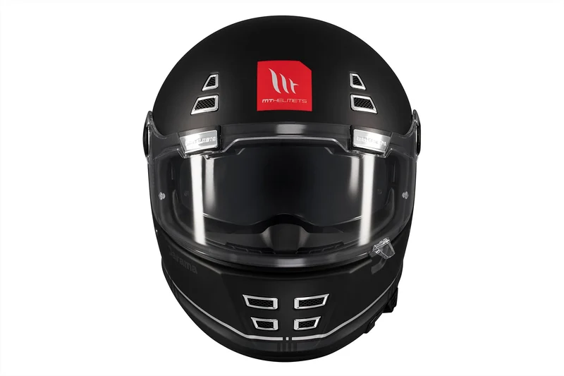 MT JARAMA SV SOLID INTEGRAL CASCO DE MOTO B2 NEGRO MATE
