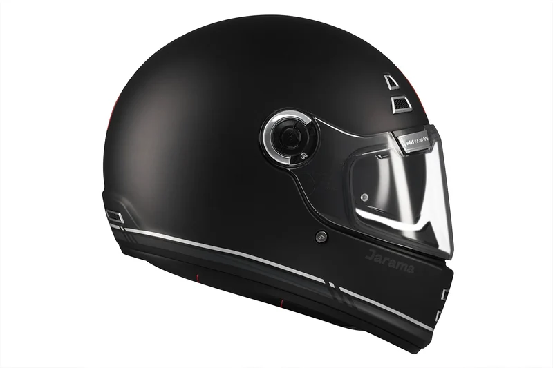MT JARAMA SV SOLID INTEGRAL CASCO DE MOTO B2 NEGRO MATE