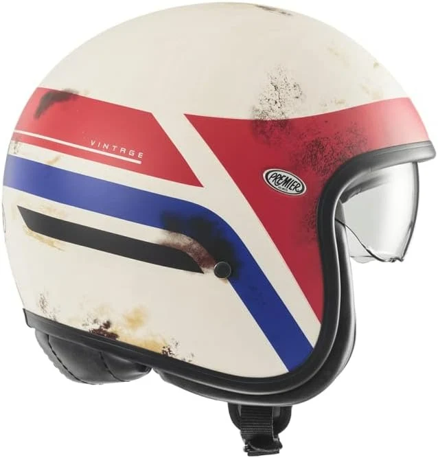 PREMIER VINTAGE K 8 BM CASCO ABIERTO DE MOTOCICLETA