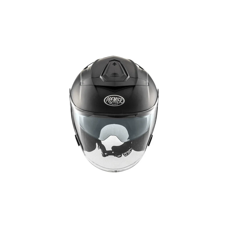 PREMIER JT5 U U9BM CASCO JET MOTOCICLETA NEGRO MATE