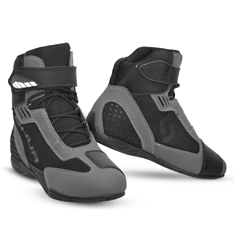 SHUA PULSE BOTAS DE MOTO NEGRO GRIS