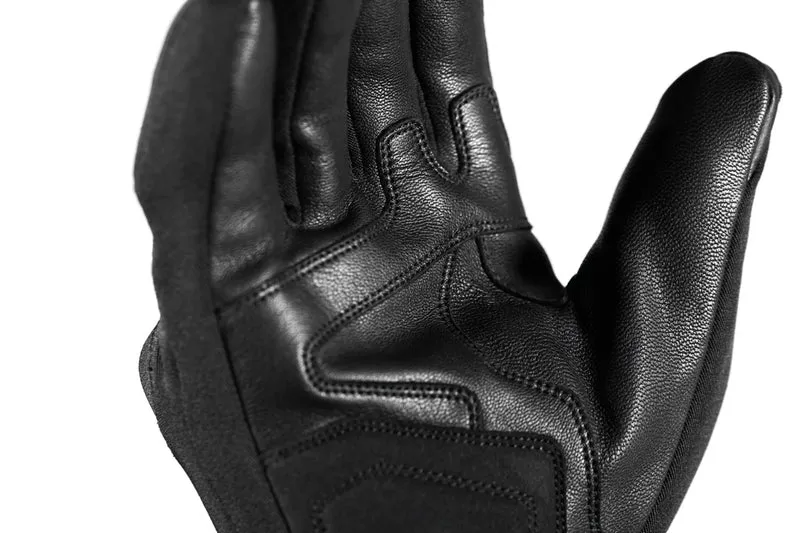 SEVENTY DEGREES SD-T57 GIAU LARGOS GUANTES DE MOTO HOMBRE NEGRO BLANCO
