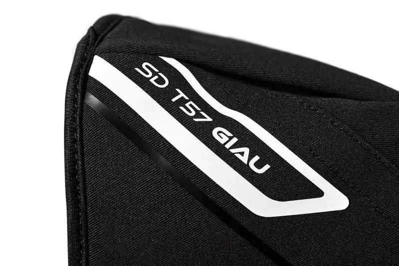 SEVENTY DEGREES SD-T57 GIAU LARGOS GUANTES DE MOTO HOMBRE NEGRO BLANCO