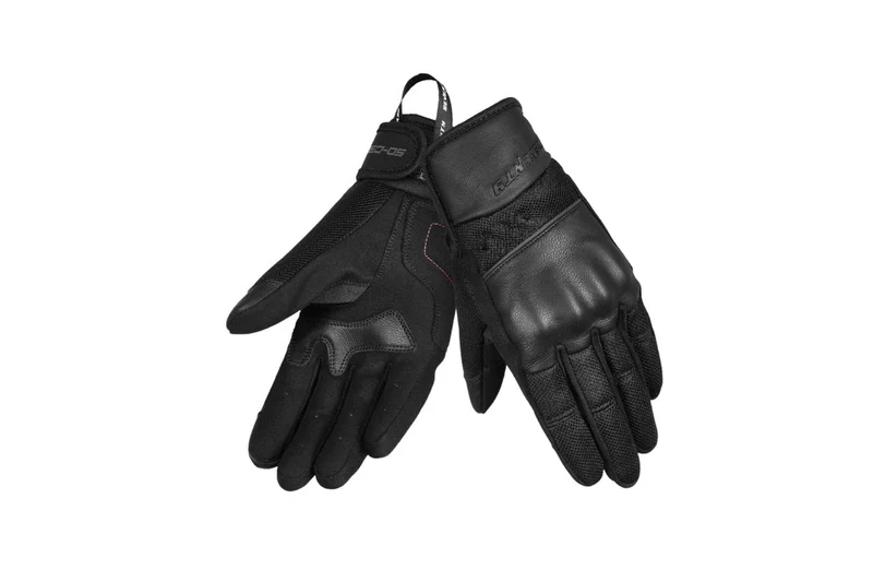 SEVENTY DEGREES SD-C38 ICON GUANTE DE MOTO MUJER NEGRO