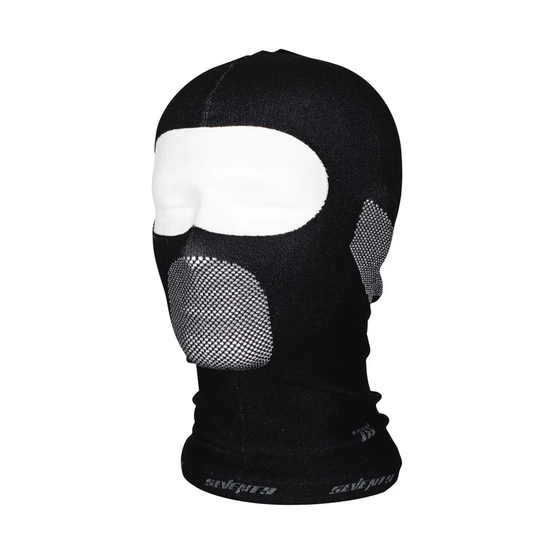 SEVENTY DEGREES SD-CT2 NEGRO PASAMONTAÑAS UNISEX SIN COSTURAS PARA MOTOCICLETA
