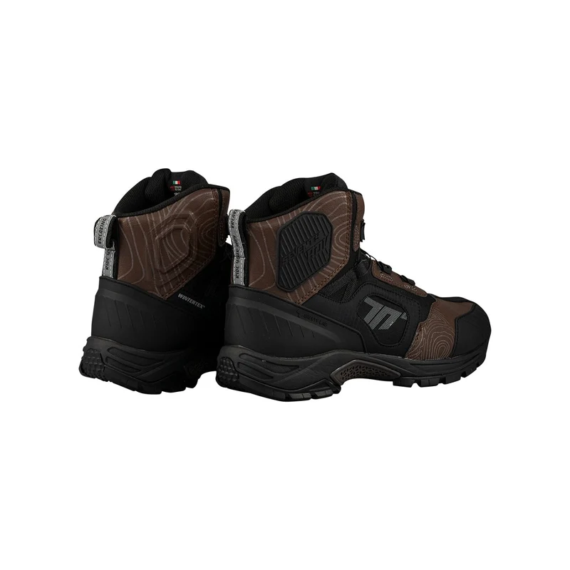 SEVENTY DEGREES SD-BA7 STELVIO LOW BOTAS DE MOTO UNISEX NEGRO MARRÓN