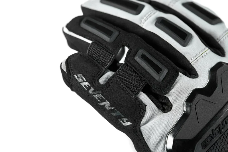 SEVENTY DEGREES SD-T13 ASPEN LIGHT GUANTES DE MOTO HOMBRE GRIS AMARILLO FLUOR