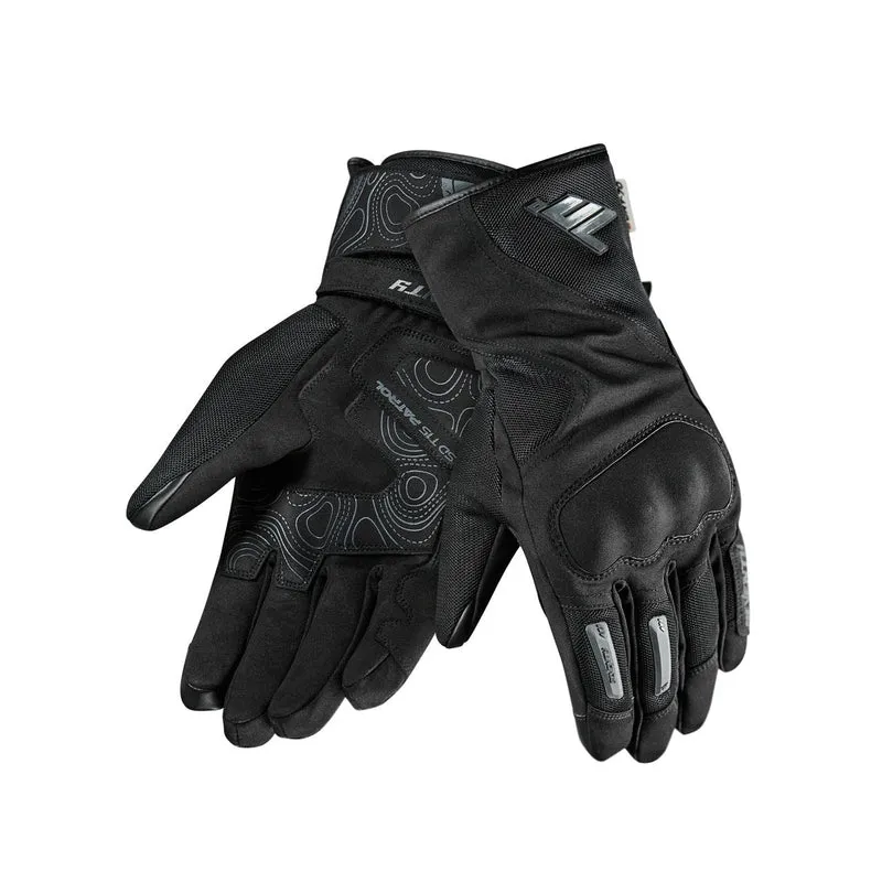 SEVENTY DEGREES SD-T15 PATROL GUANTES DE MOTO HOMBRE NEGROS