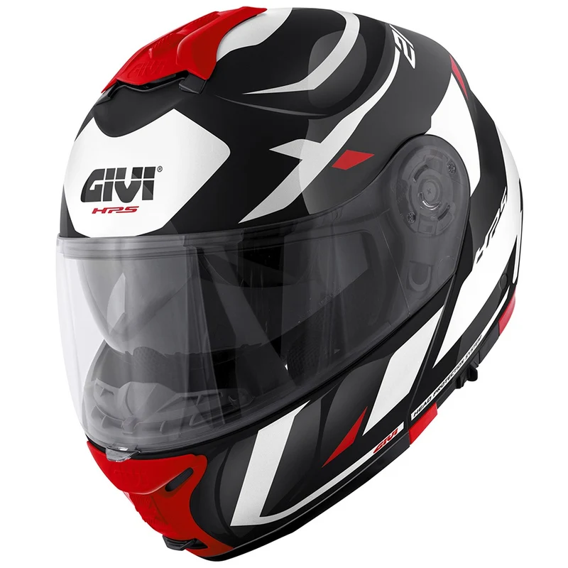 GIVI X21 EVO NUMBER CASCO MODULAR NEGRO BLANCO ROJO