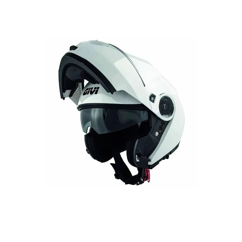 GIVI X21 Número Moto Modular Turismo Casco Blanco Sólido