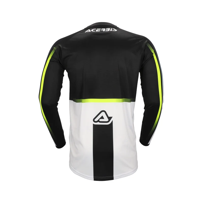 ACERBIS CAMISETA MX LINEAR LUGO NEGRO BLANCO