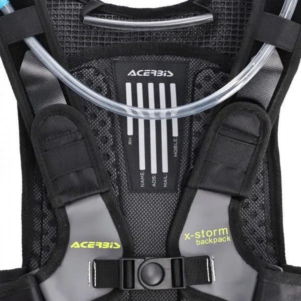ACERBIS MOCHILA X-STORM LOGO NEGRO BLANCO