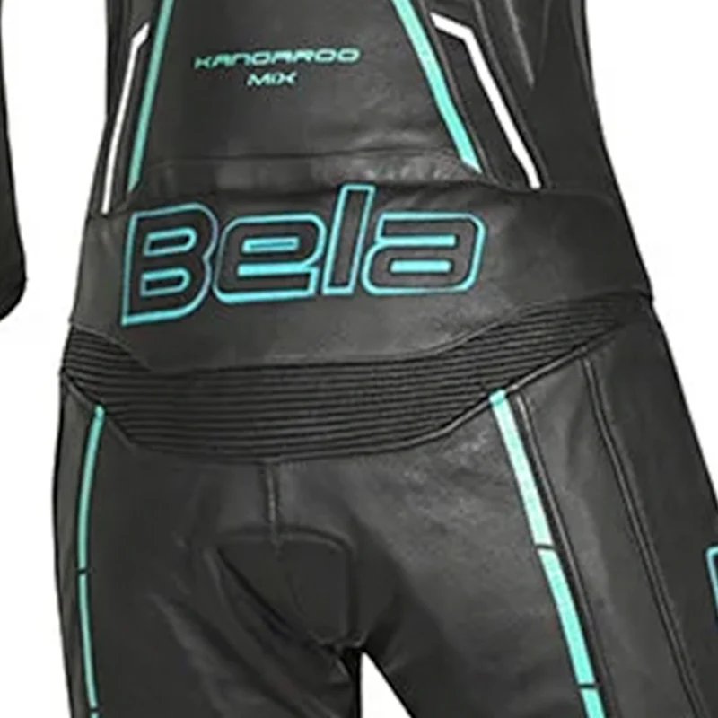 BELA ROCKET MIX KANGAROO 2 PC MONO DE MOTO MUJER NEGRO AZUL