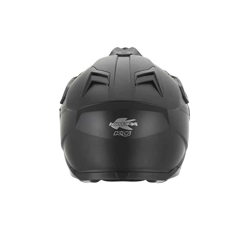 Kappa KV33 Enduro Solid Dual moto deportivo Casco Negro Mate