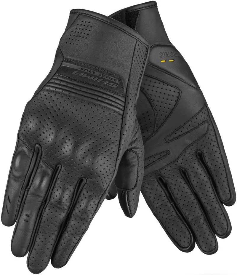 SHIMA BULLET 2.0 GUANTES DE MOTO MUJER NEGRO