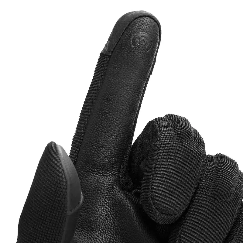 SHIMA SONIC GUANTES DE MOTO CUERO MUJER NEGRO BLANCO