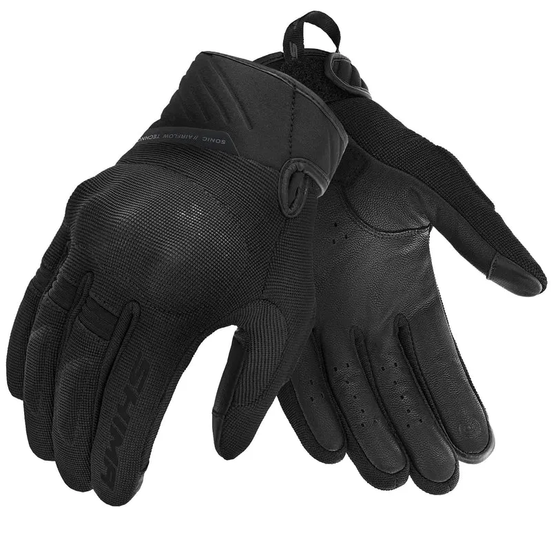 SHIMA SONIC GUANTES DE MOTO HOMBRE NEGRO