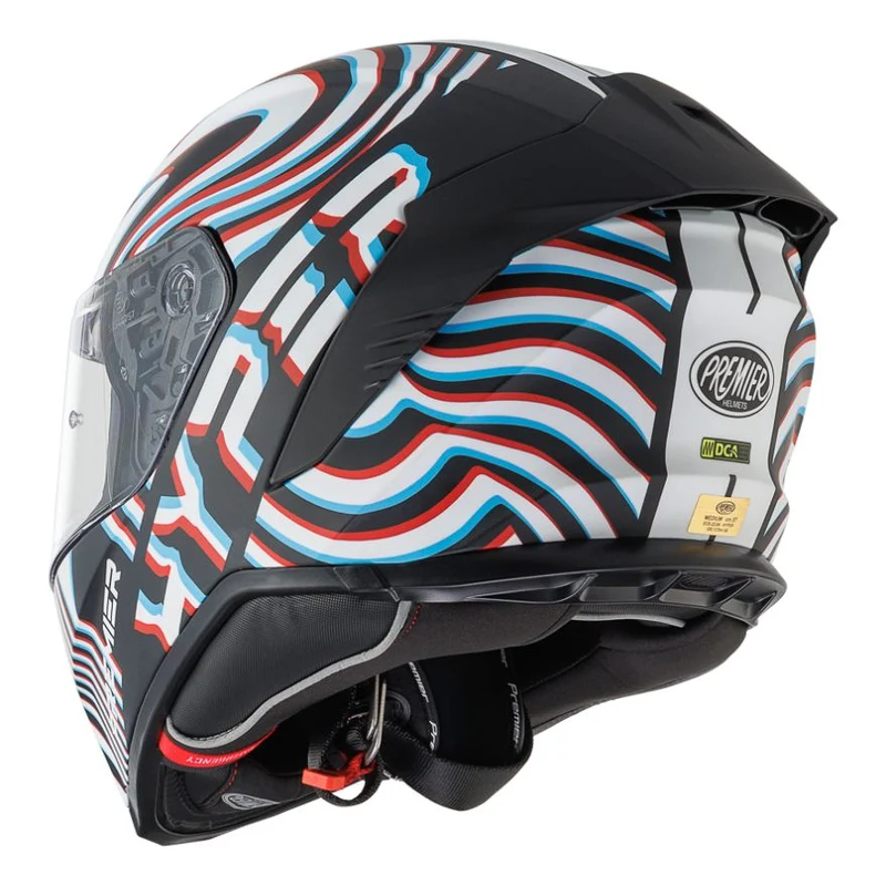 PREMIER CASCO HYPER PS Y8 BM NEGRO BLANCO