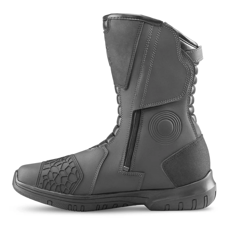 BELA GLADIATOR BOTAS DE MOTO TOURING PIEL NEGRO GRIS