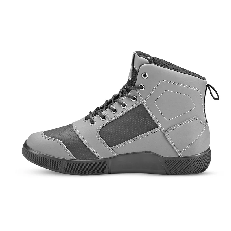 SHUA SHIFT BOTAS DE MOTO PIEL GRIS