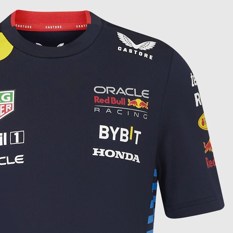 RED BULL RACING 2024 Infantil Camiseta Equipo Azul Marino