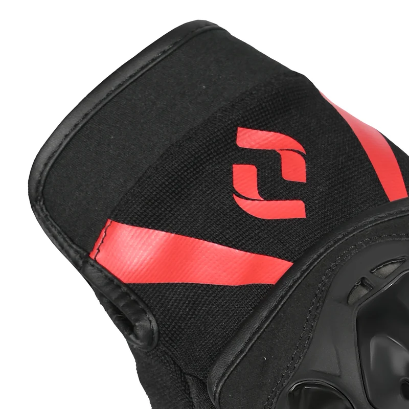 SHUA SHOT GUANTES DE MOTO TEXTILE MUJER NEGRO ROJO