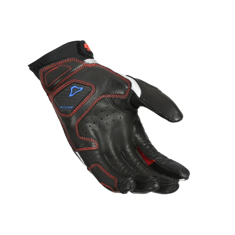 MACNA TANAMI HOMBRES GUANTES MOTO BLANCO AZUL ROJO