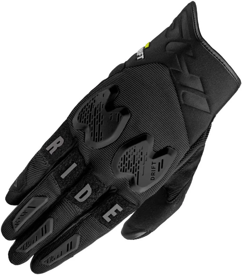 SHIMA DRIFT GUANTES DE MOTO MUJER NEGRO