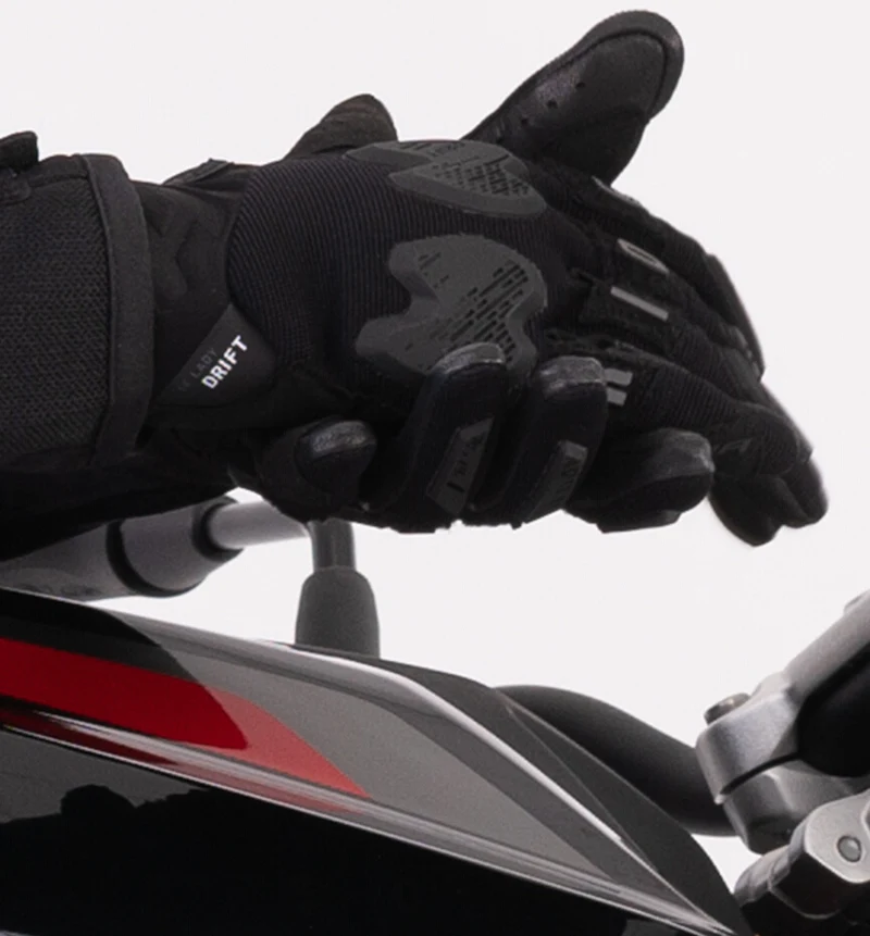 SHIMA DRIFT GUANTES DE MOTO MUJER NEGRO