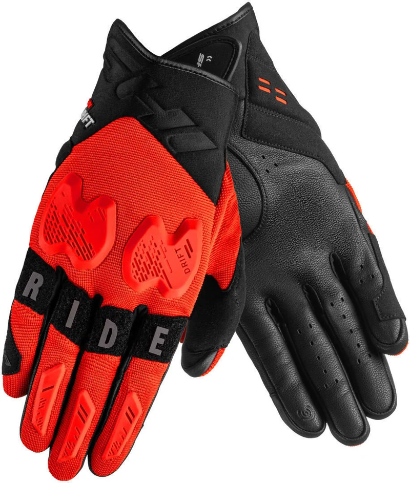 SHIMA DRIFT GUANTES DE MOTO HOMBRE ROJO