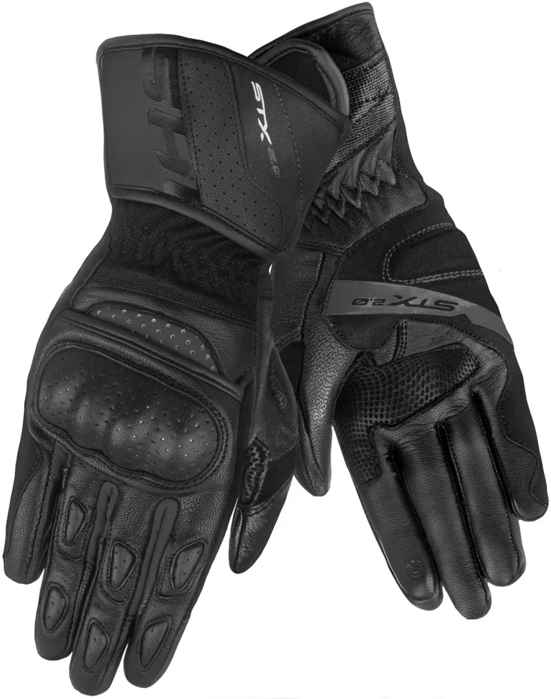 SHIMA STR 2.0 GUANTES LARGOS DE MOTO HOMBRE NEGRO